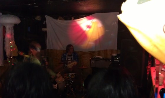 The Delmars live at The Go Go Cage, Cabin Club, Liverpool. 7th September 2013.