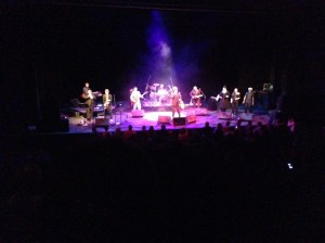 A Crap Photo Of George and the Band