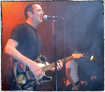 Joe Strummer London Astoria 1999 by Bob Gruen