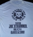 Joe Strummer 1988 tour Rock against the&nbsp;Rich