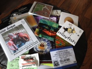 a typical goodie bag hoard